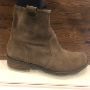 Sole Society Suede booties (almost brand new!)